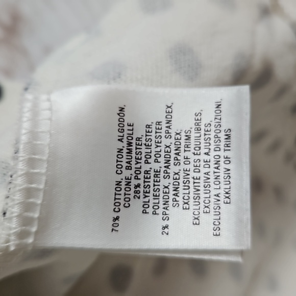 Anthropologie Postmark Off White and Black Polka Dot Blouse - Size Small - Picture 10 of 12